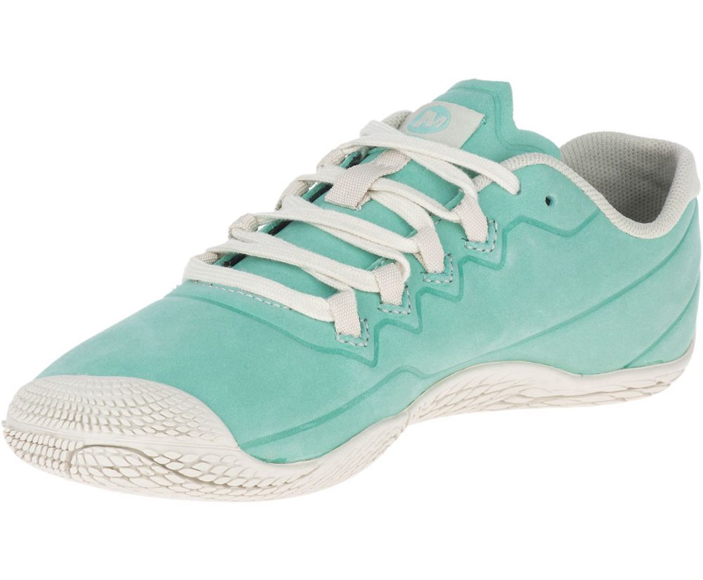 Tenis Senhora - Merrell Vapor Glove 3 Luna Couro - Menta - VWR523481